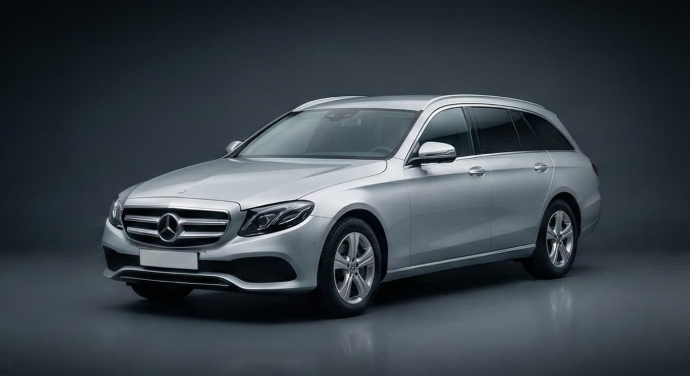 Mercedes E-Class Estate executive car for business travel, private hire and airport journeys